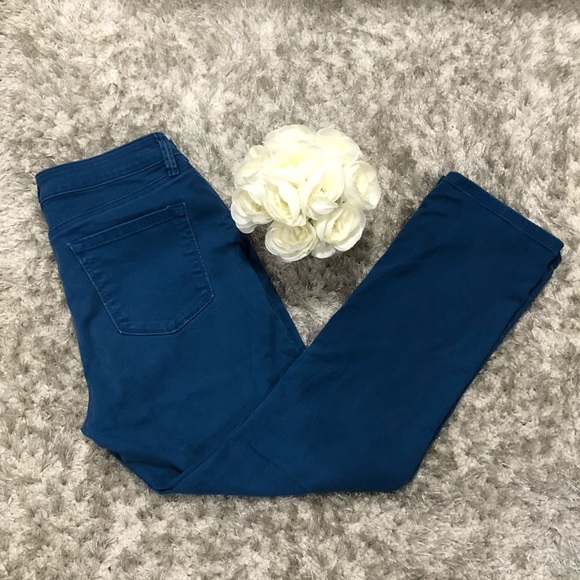 LOFT Curvy Straight Blue Pants 👖 - Picture 3 of 6